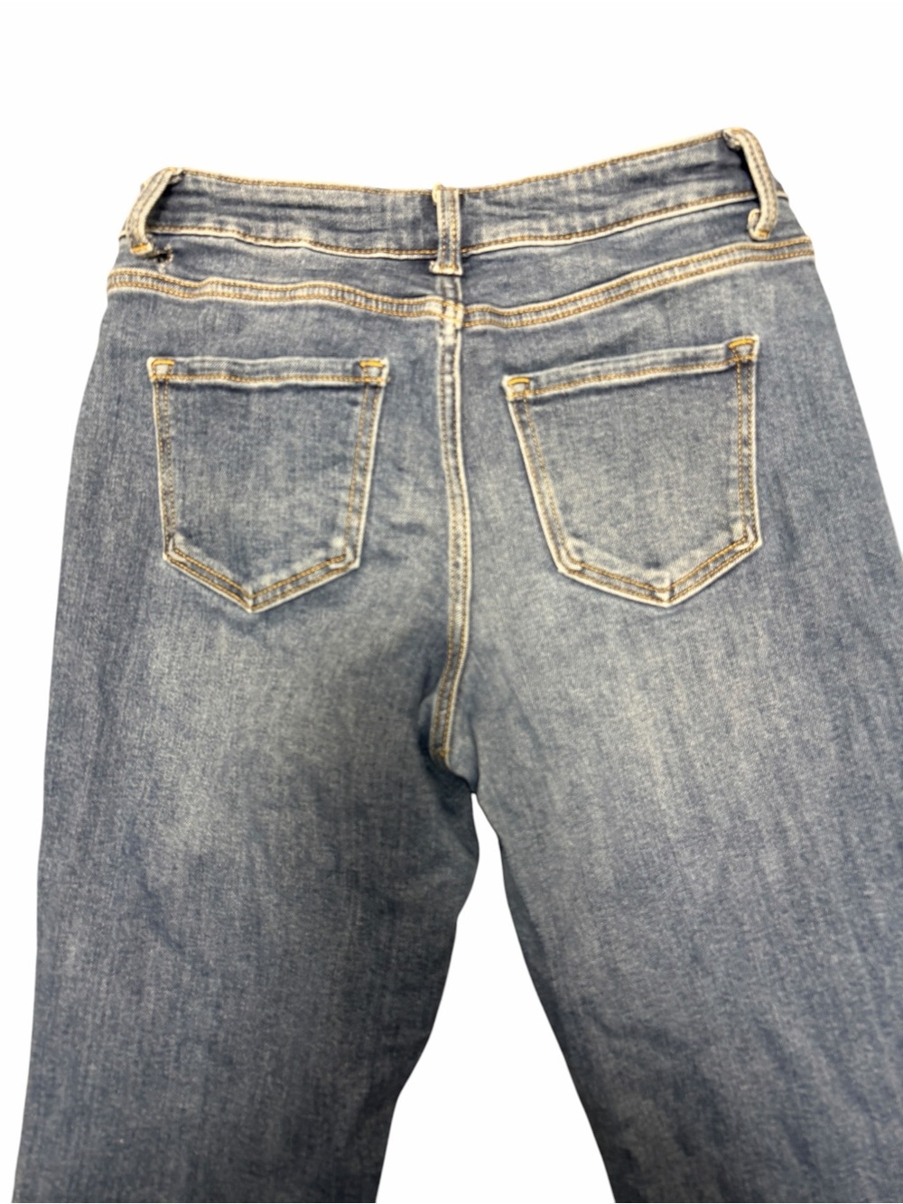 Time and Tru Light Blue Straight-Leg Women's Jeans - Picture 4 of 8
